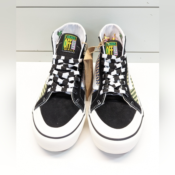 Vans x MAMI WATA SK8-Hi 138 Decon VR3 Rumble in The Jungle Suede Shoes Women 11 - Picture 4 of 10